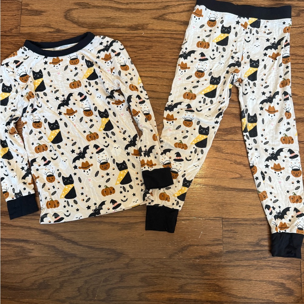 Emerson and Friend Cowboy Skelly Bamboo Pjs - 2T